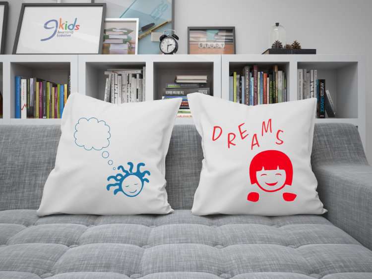 Pillows Mockup- 9kid